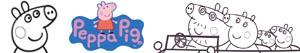 desenhos de Peppa Pig - A Porquinha Peppa para colorir