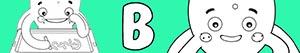 desenhos de Nomes de Menino com B para colorir