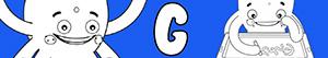 desenhos de Nomes de Menino com G para colorir