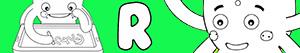 desenhos de Nomes de Menino com R para colorir